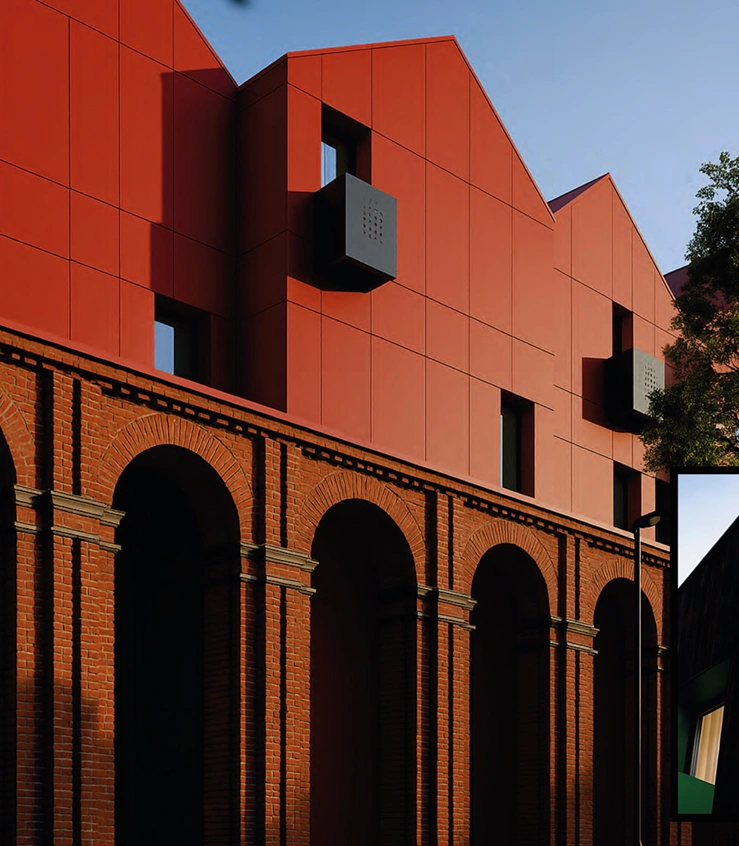 aplicación edificio residencial