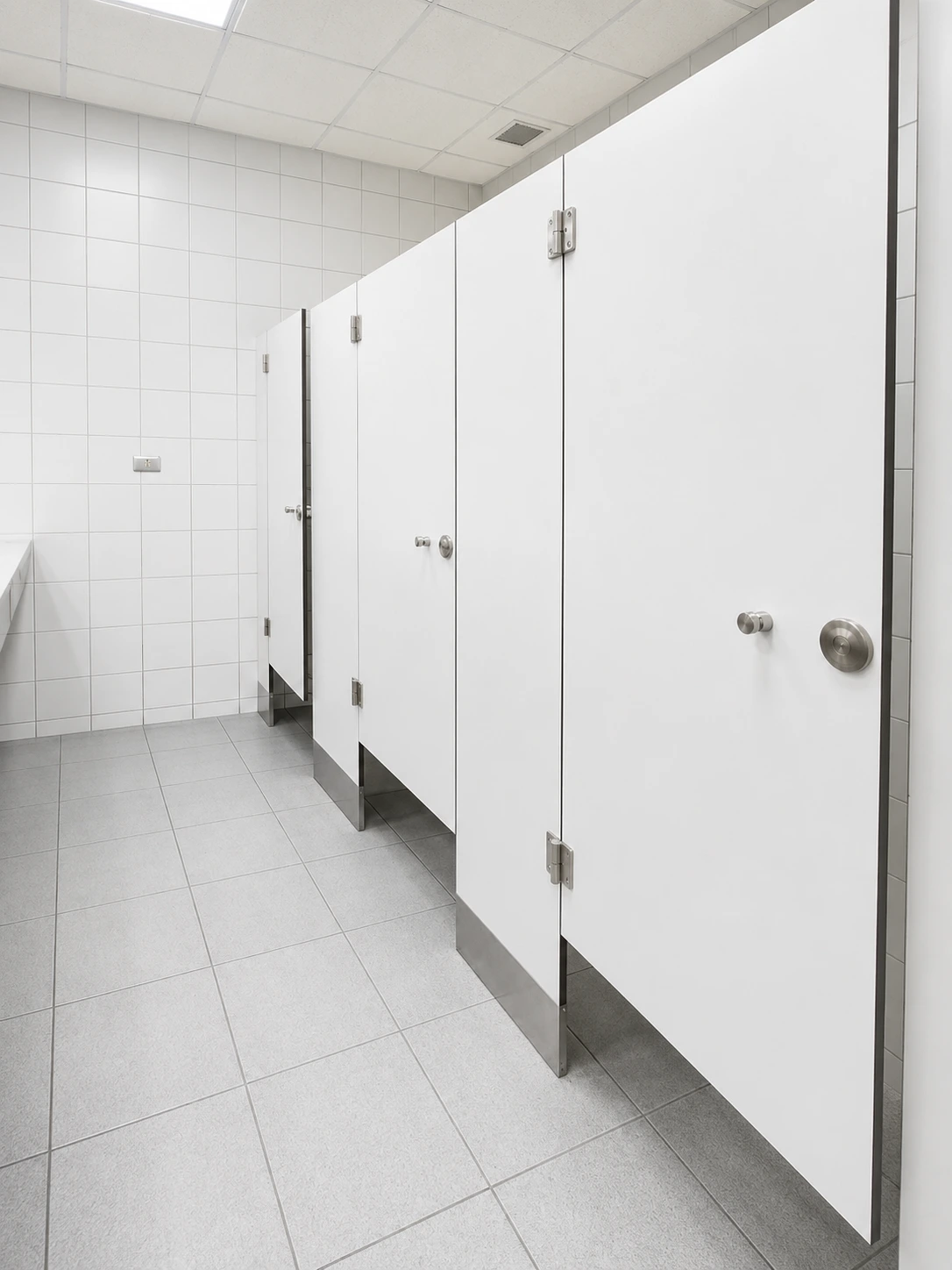 Cabinas sanitarias en material HPL